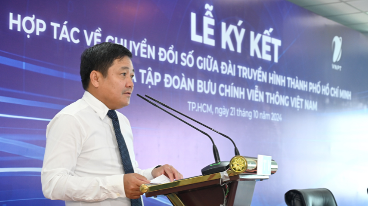 Tập đoàn VNPT và Đài Truyền hình Thành phố Hồ Chí Minh (HTV) đã ký kết thỏa thuận hợp tác về chuyển đổi số