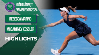 Rebecca Marino - McCartney Kessler - Wimbledon 2024