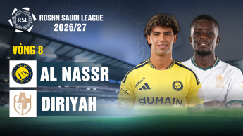 Al Nassr vs Diriyah Vòng 8 Roshn Saudi League 2026/27