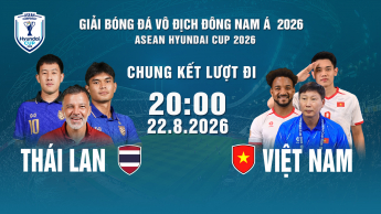 Thái Lan vs Việt Nam Chung kết lượt đi ASEAN HYUNDAI CUP 2026