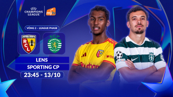 Lens vs Sporting CP League Phase Vòng 2 UEFA Champions League 2026/27