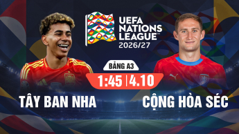 Tây Ban Nha vs Cộng hòa Séc UEFA Nations League 2026/27