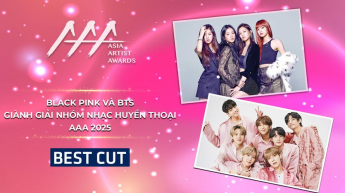 Black Pink Và BTS Giành Giải Nhóm Nhạc Huyền Thoại AAA 2025