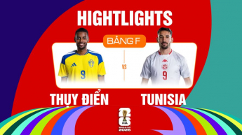 Thụy Điển vs Tunisia Bảng F FIFA World Cup 2026 Highlights