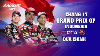 MotoGP 2026 chặng 17 Grand Prix of Indonesia Đua chính