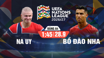 Na Uy vs Bồ Đào Nha UEFA Nations League 2026/27