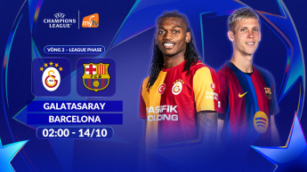 Galatasaray vs Barcelona League Phase Vòng 2 UEFA Champions League 2026/27