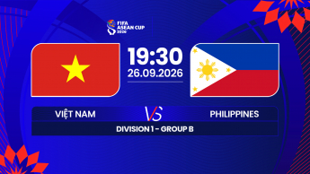 Việt Nam vs Philippines FIFA ASEAN Cup 2026