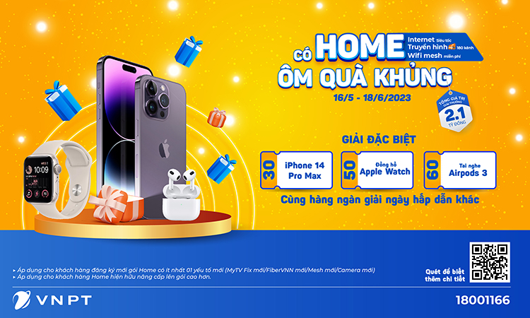 VNPT TẶNG KHÁCH HÀNG BỘ SẢN PHẨM “NHÀ TÁO” SIÊU KHỦNG