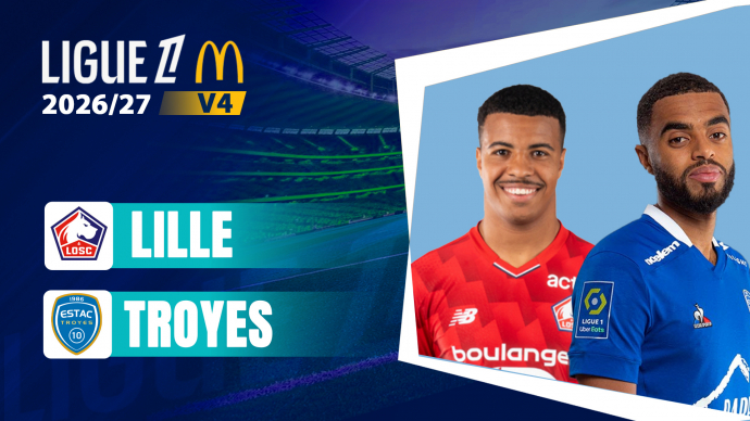 Lille vs Troyes Vòng 4 Ligue 1 2026/27