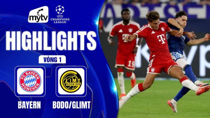 Bayern Munich vs Bodo/Glimt League Phase tuần 1 UEFA Champions League 2026/27