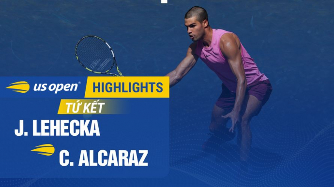 Lehecka vs Alcaraz - US Open Tennis Championships 2025