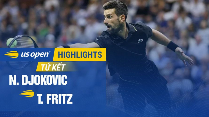 Djokovic vs Taylor Fritz - US Open Tennis Championships 2025