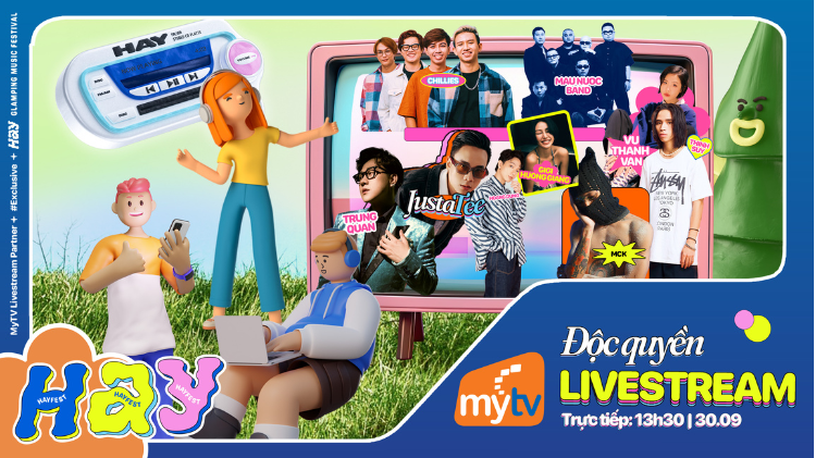 Truyền hình MyTV bảo trợ truyền thông và độc quyền phát trực tiếp Lễ hội âm nhạc quốc tế Hay Fest 2023